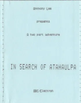 In Search of Atahaulpa (19xx)(Lee, A.)[h TSTH] box cover front